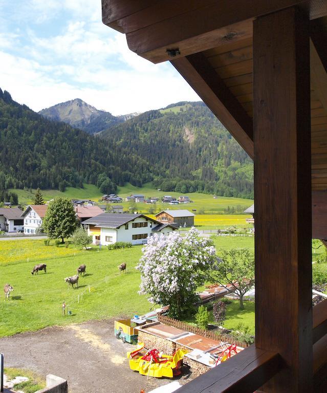 Ferienbauernhof Moosbrugger Lägenhet Schoppernau Rum bild