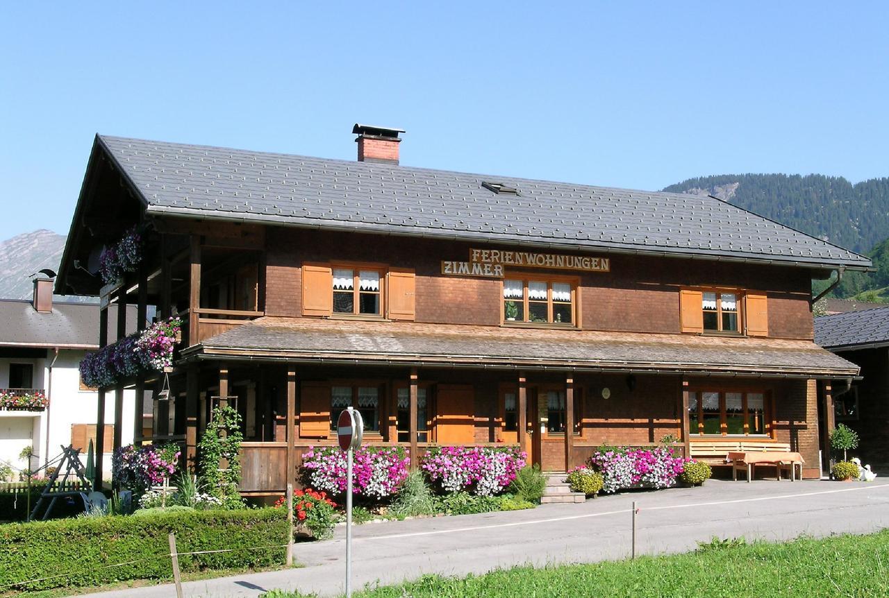 Ferienbauernhof Moosbrugger Lägenhet Schoppernau Exteriör bild