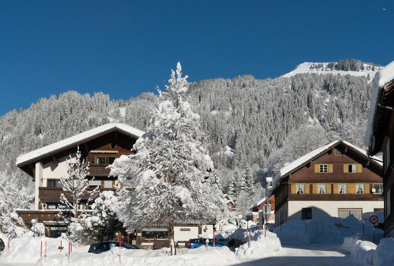 Ferienbauernhof Moosbrugger Lägenhet Schoppernau Exteriör bild